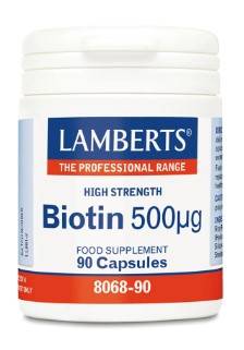 Biotin 90caps Capsules 500mg